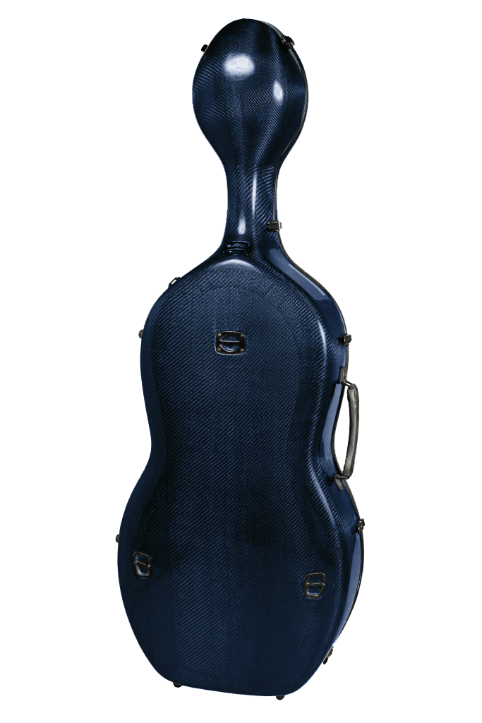 M6 Cello Case Transparent Blue