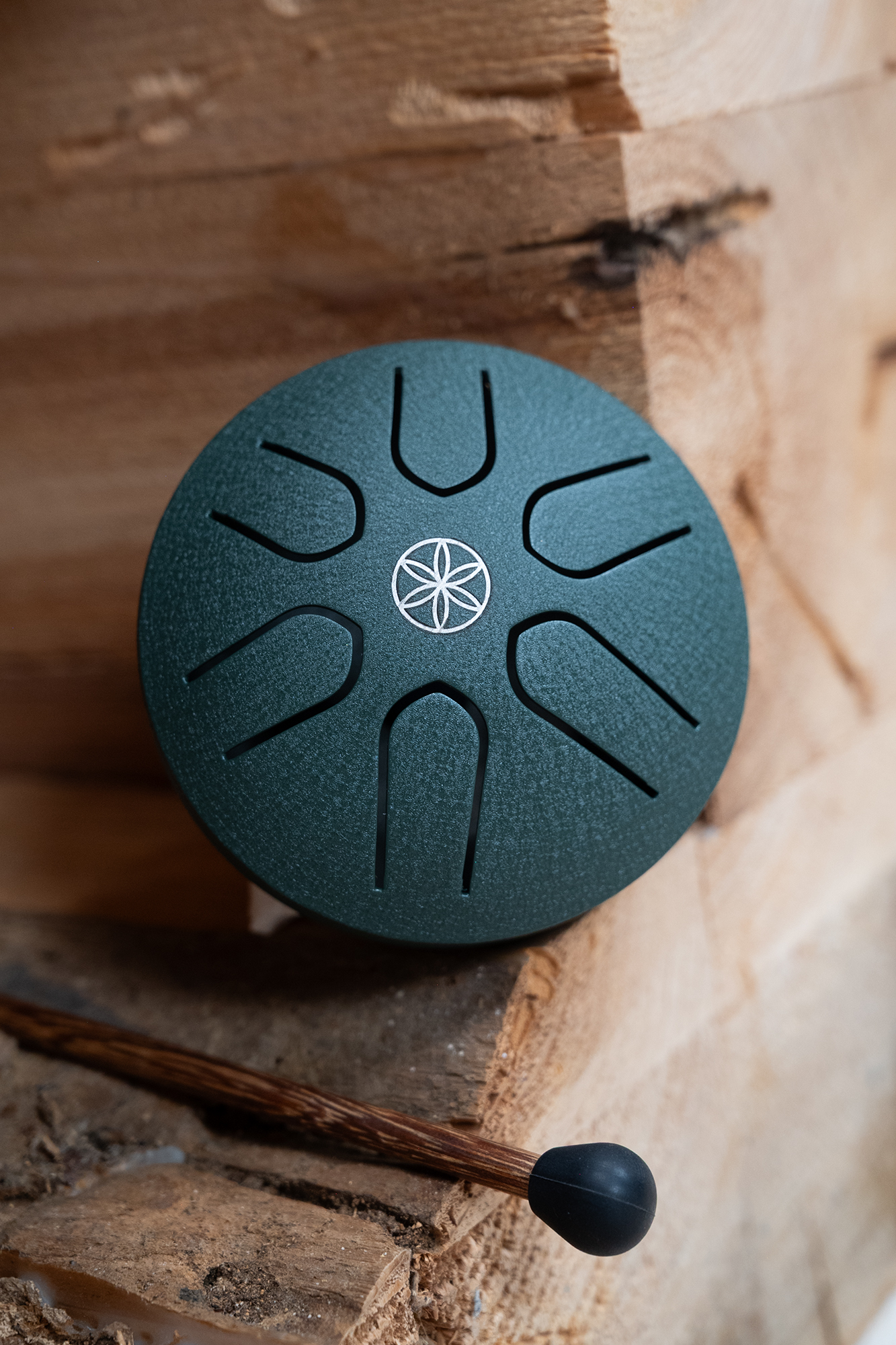 Pocket Steel Tongue Drum -Keim des Lebens