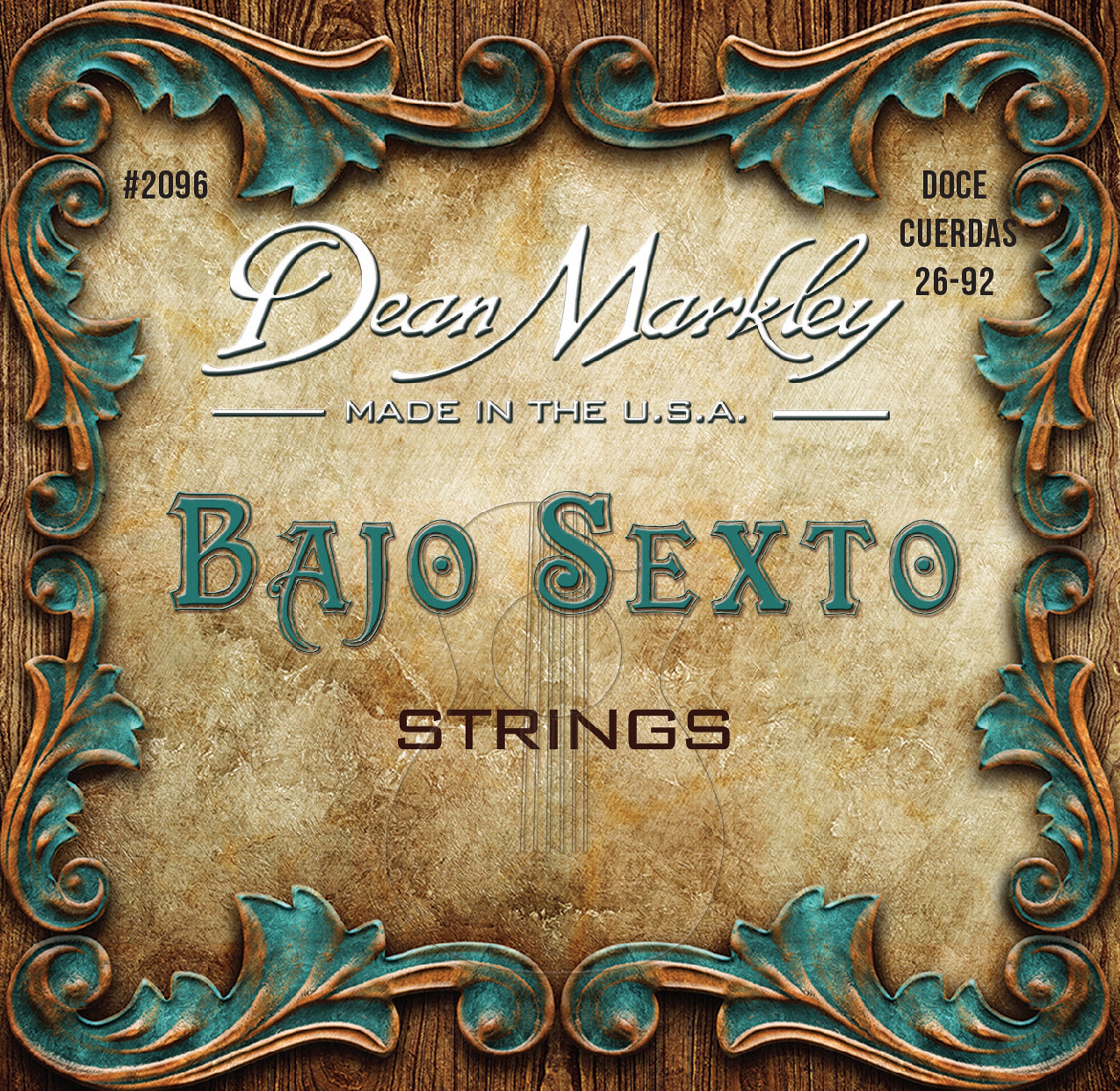 Bajo Sexto - 2096 - Bajo Sexto String Set, Doce Cuerdas, 12-String