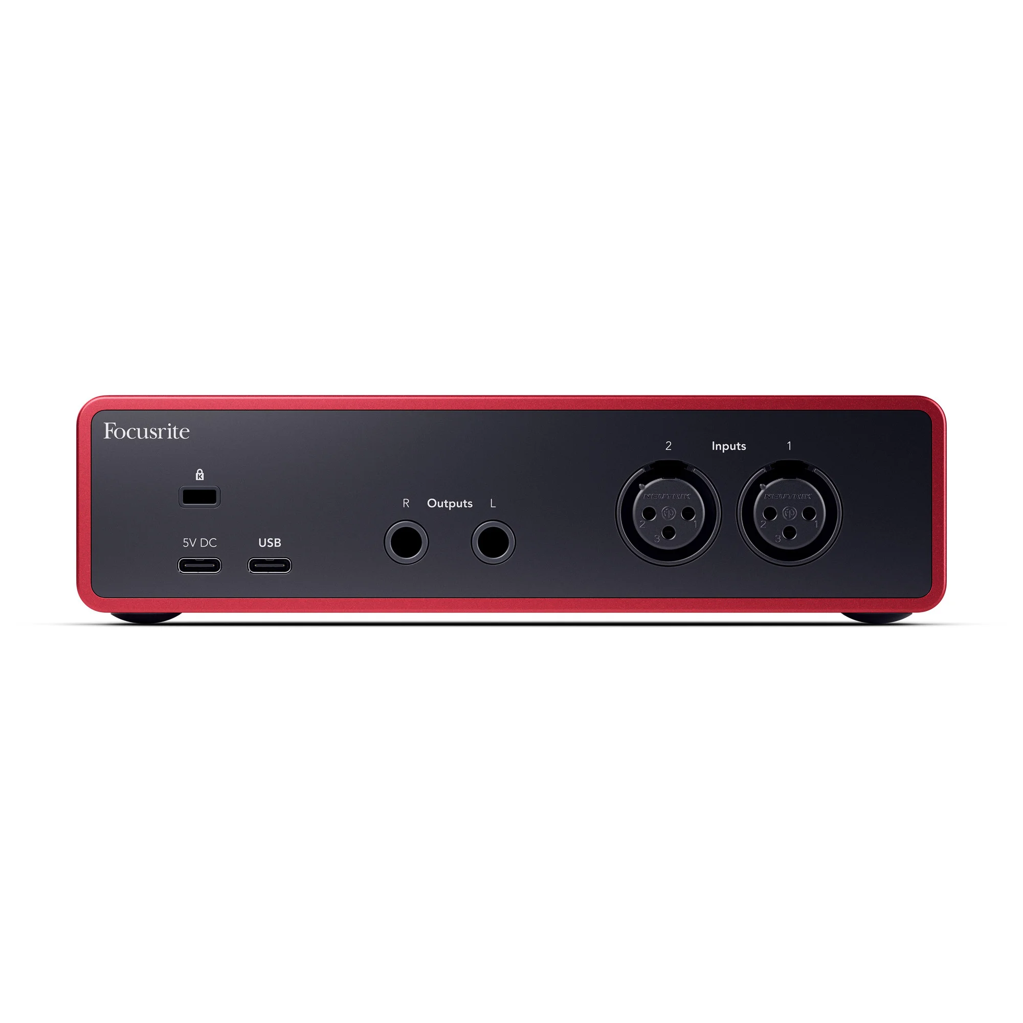 Focusrite Scarlett 2i2 4th Gen Hinteransicht