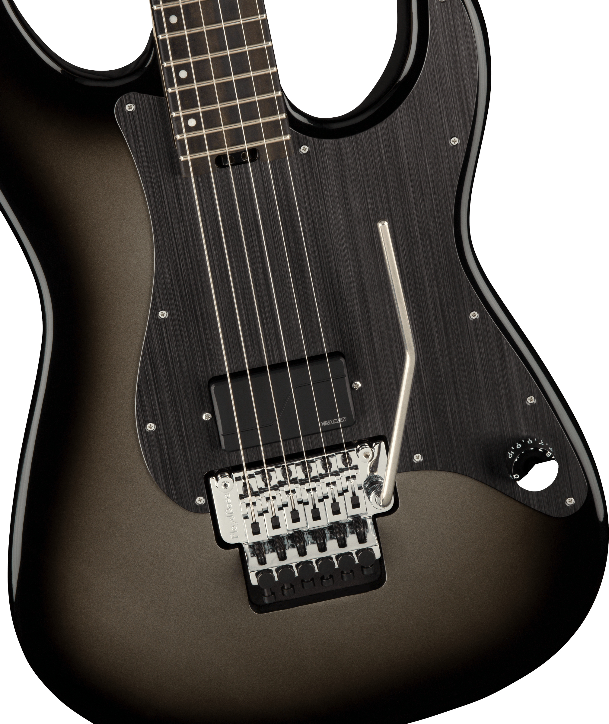 Phil Sgrosso Signature Pro-Mod So-Cal Style 1 H FR E, Ebony Fingerboard, Silverburst