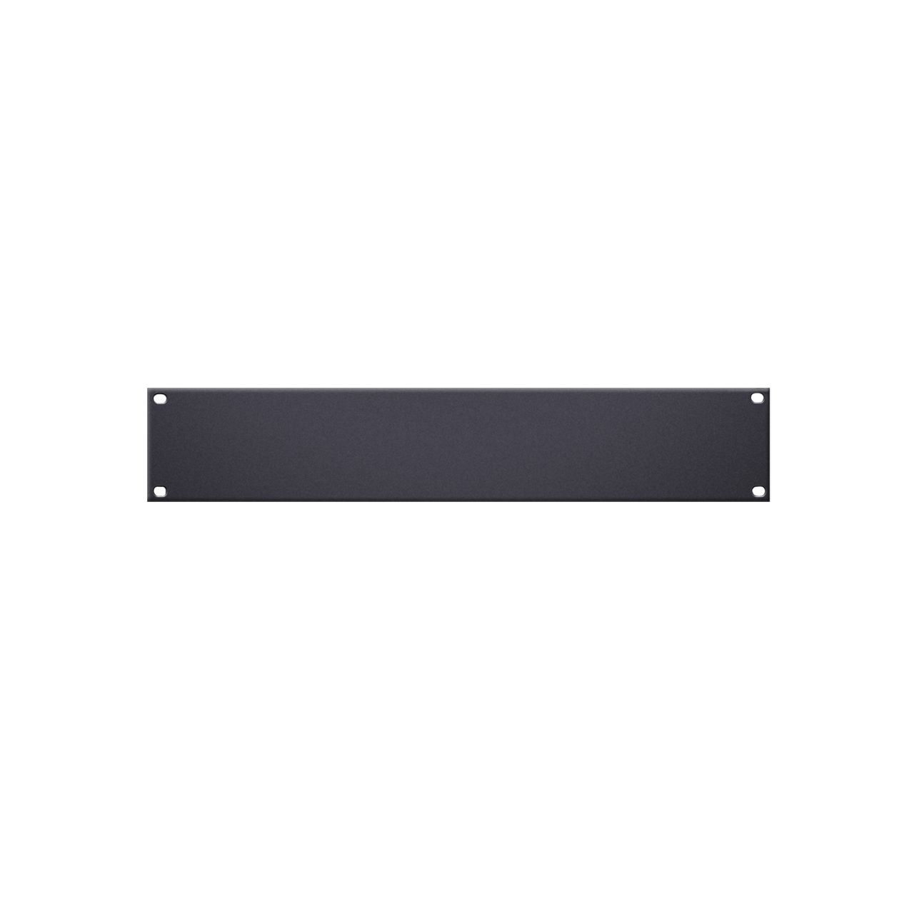 Adam Hall 19" Parts 8722 - 19" Rackblende 2 HE, Aluminium