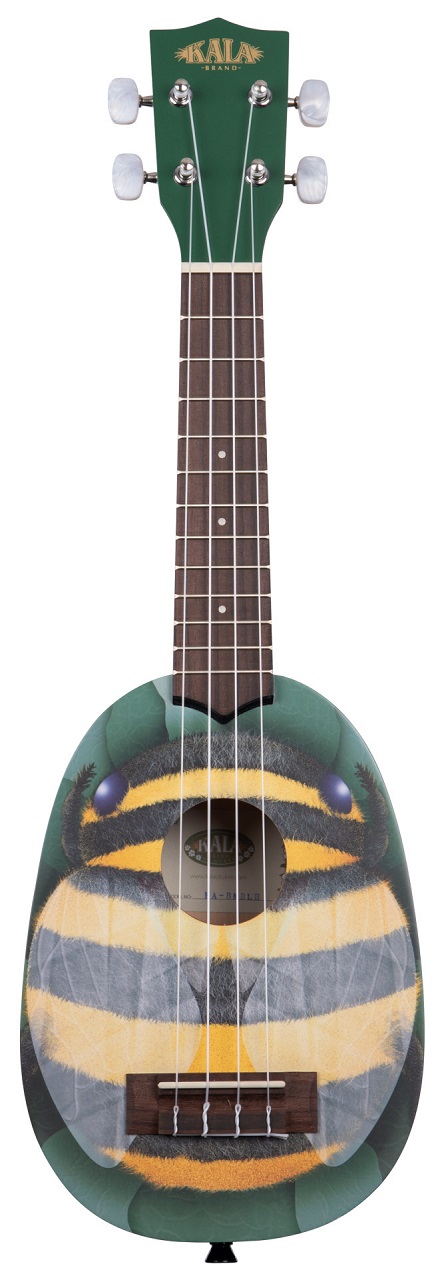 KA-NV-HBEE - Novelty Series Honey Bee Soprano Ukulele, with Bag