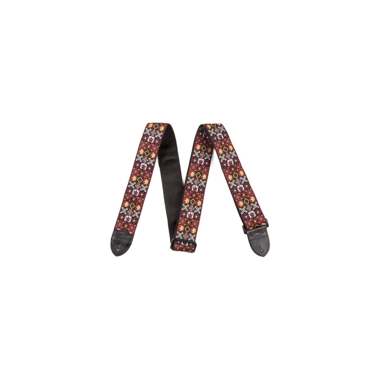 2" Festival Hootenanny Red - Gitarren Gurt