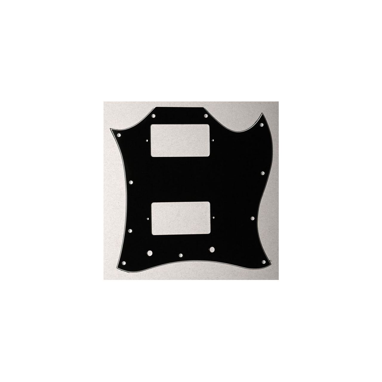 XSM3B Pickguard für Gibson® SG® Custom, schwarz, 3-lagig