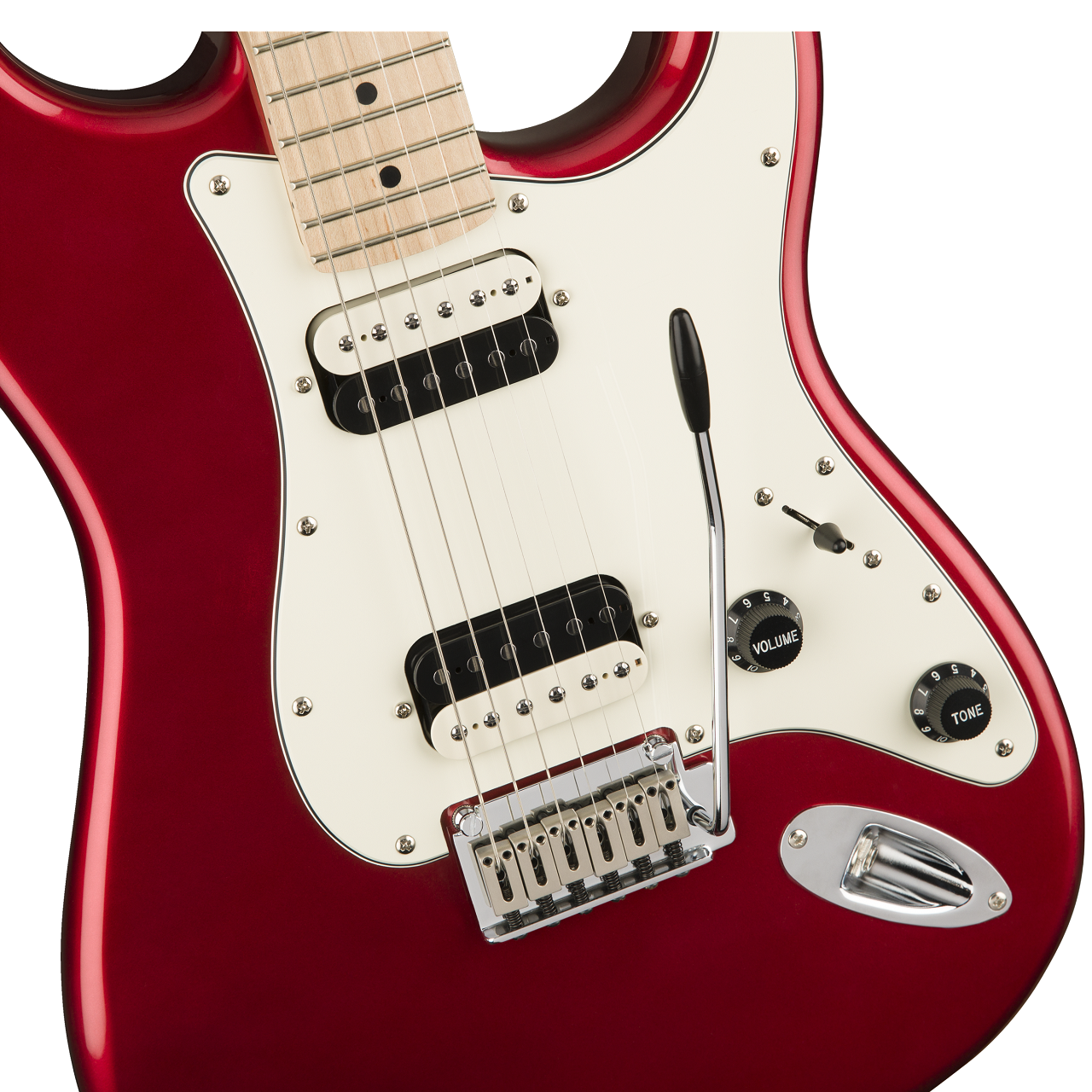 Contemporary Stratocaster® HH, Maple Fingerboard, Dark Metallic Red