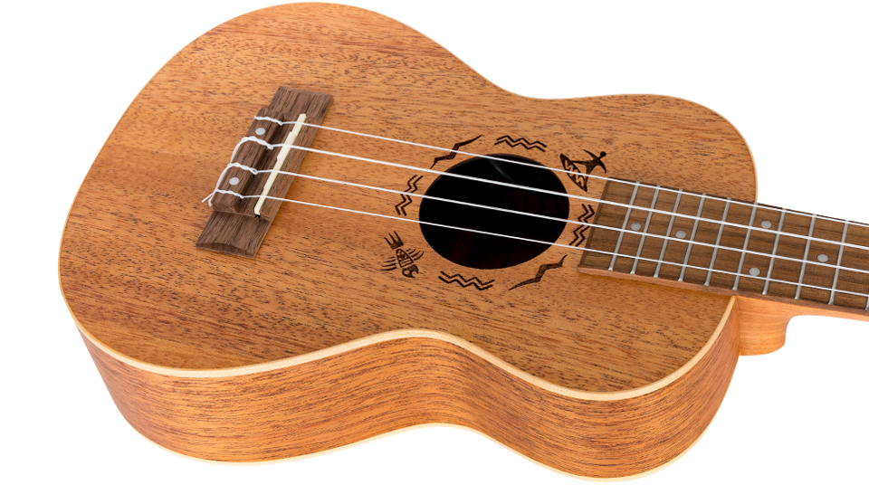 DUC323 EQ Mahogany Electro-Acoustic Concert Ukulele