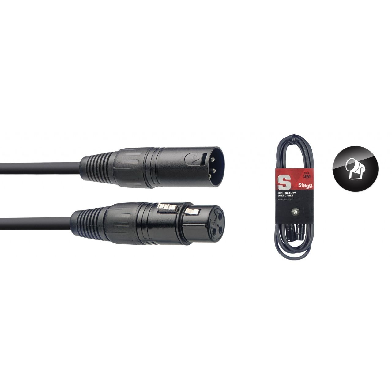 DMX-Kabel - 3pol. 3m