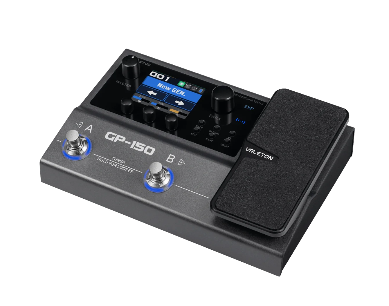 Valeton GP-150 Effektgerät für Gitarristen Pedalboard