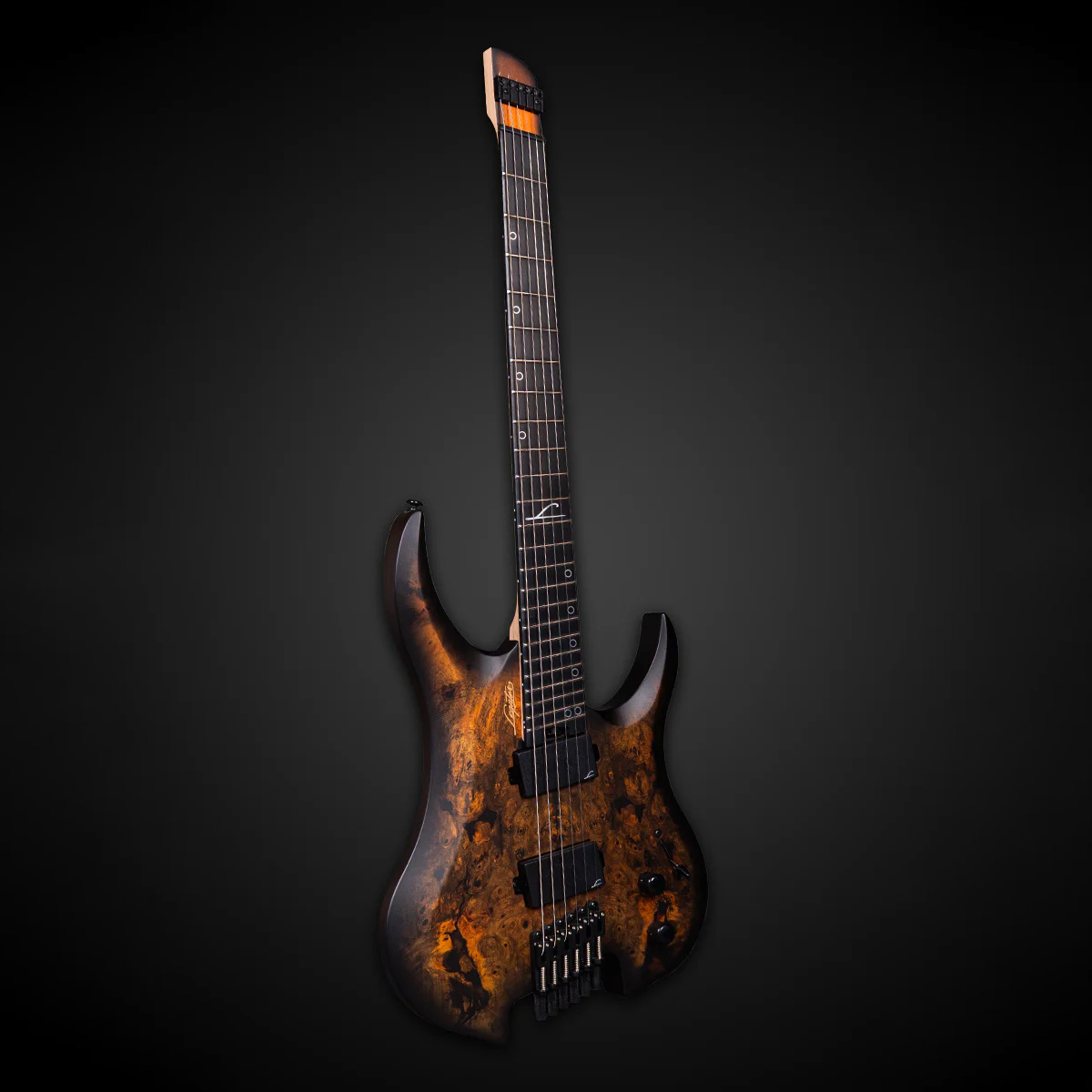 Ghost Super Shred 6 Multiscale Satin Buckeye Burl Death Valley