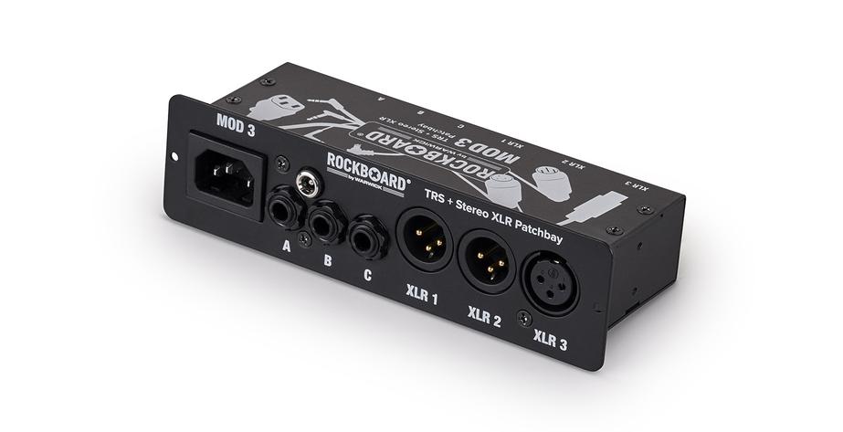 MOD 3 V2 - All-in-One TRS & XLR Patch Bay for Vocalists & Acoustic Players 