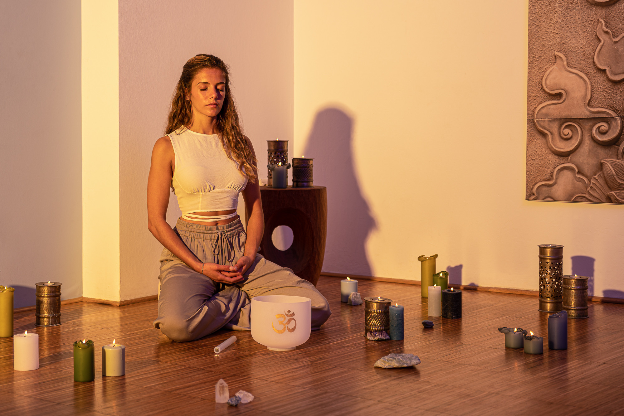 Coated Crystal Silicone Rod - Medium