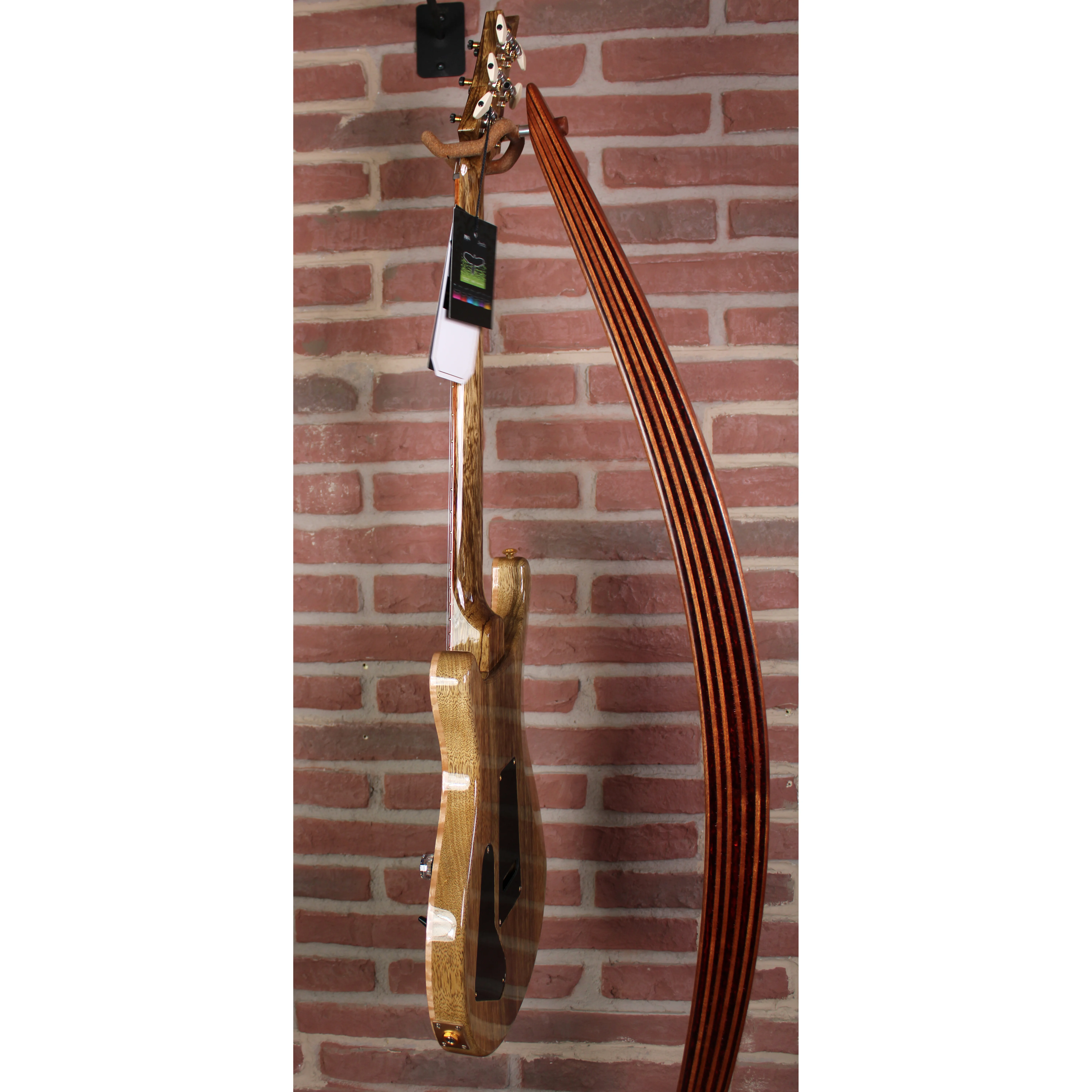 PRS 40th Anniversary Special Semi-Hollow Ltd Yellow Tiger Seitenansicht