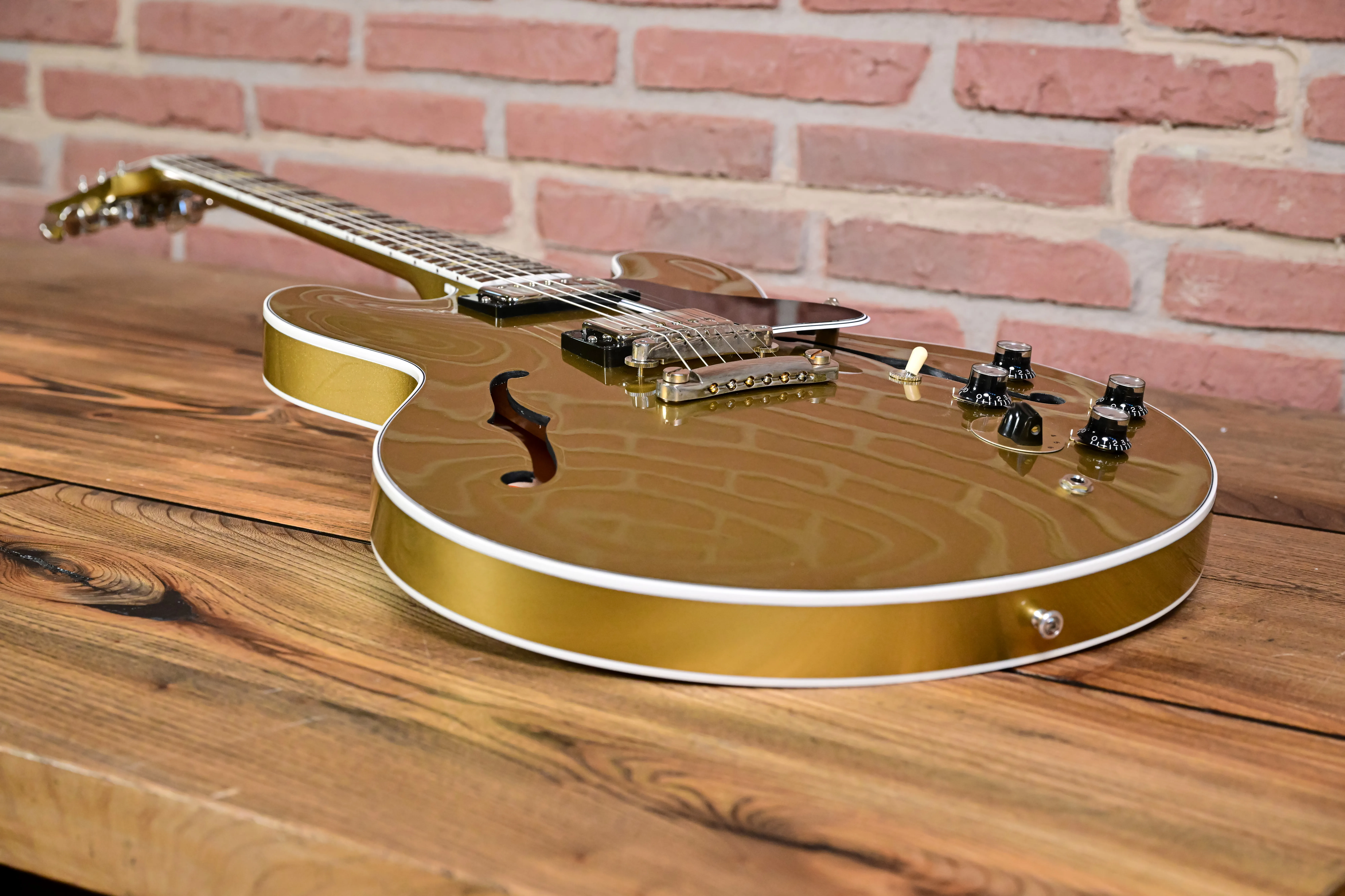 Custom 1961 ES-345 Reissue Mono Varitone Zenith Gold Gloss VOS