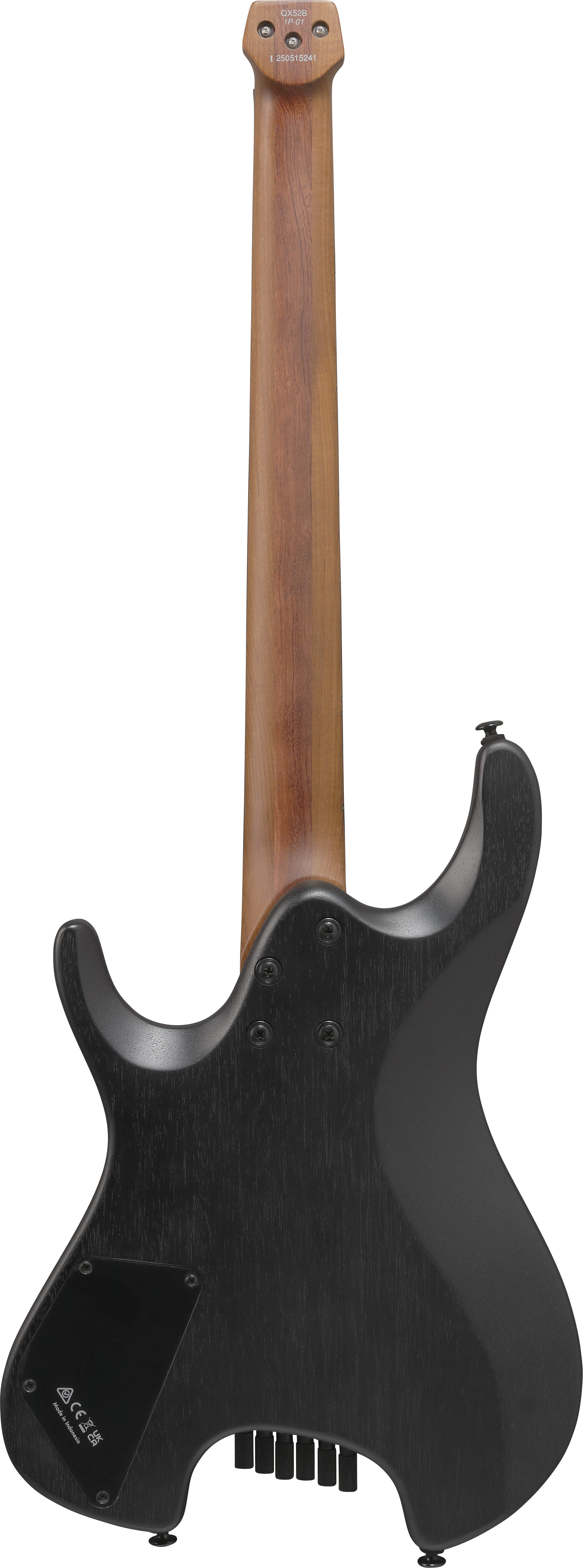 QX52B-WK Quest Headless E-Gitarre Weathered Black 