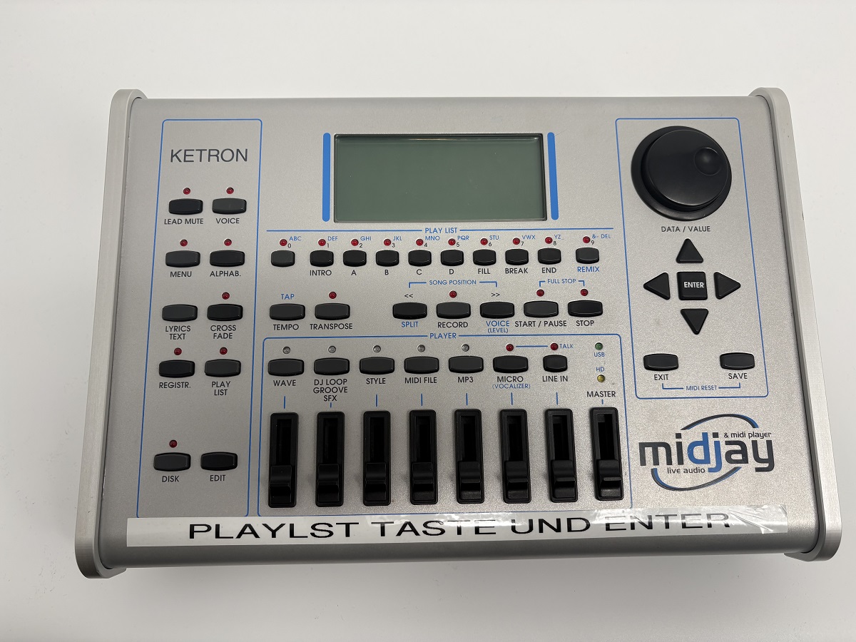 Midjay Live-Audio/Midifile-Player (Kommissionsware)