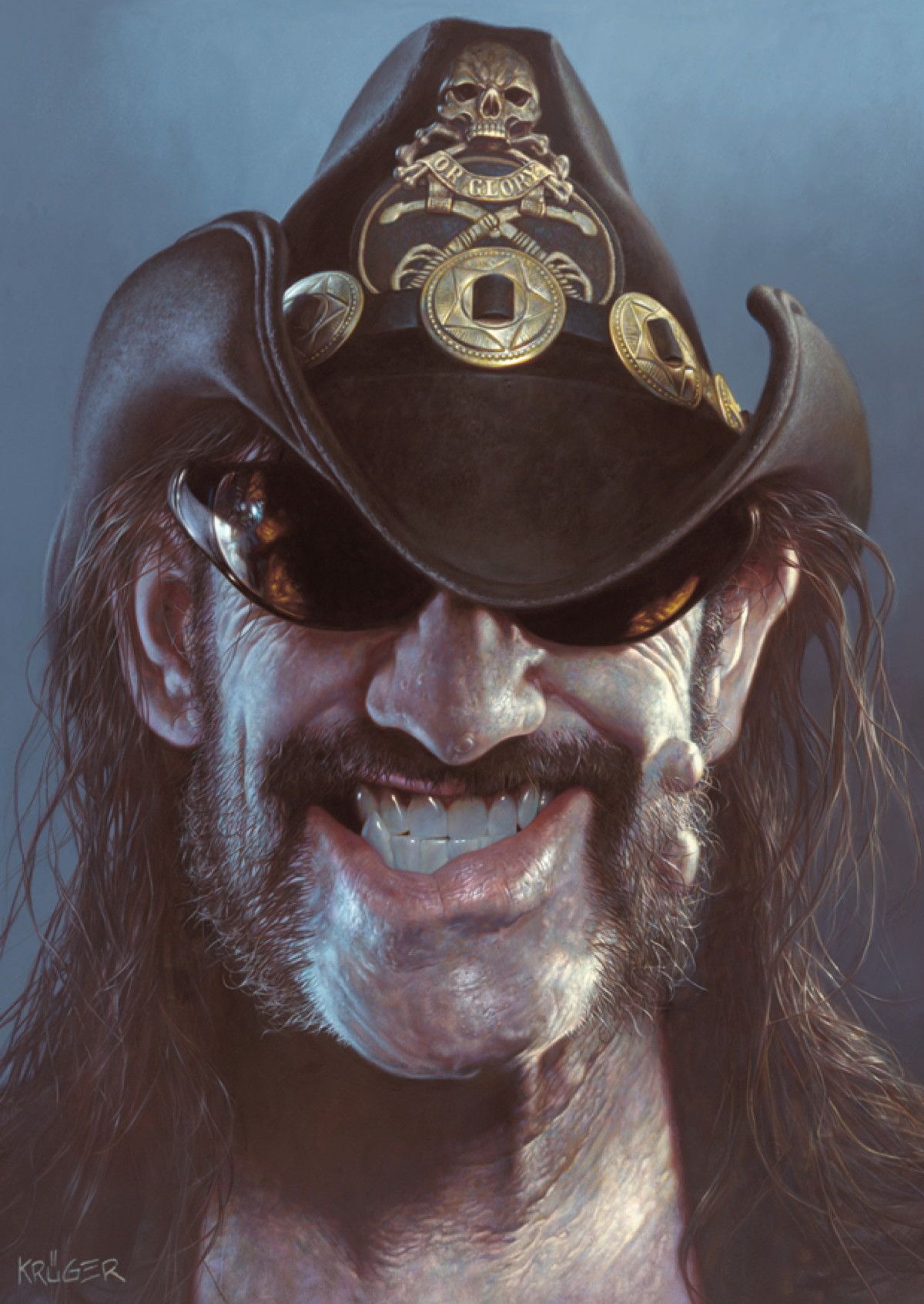 Smiling like a Killer  - Postkarte
