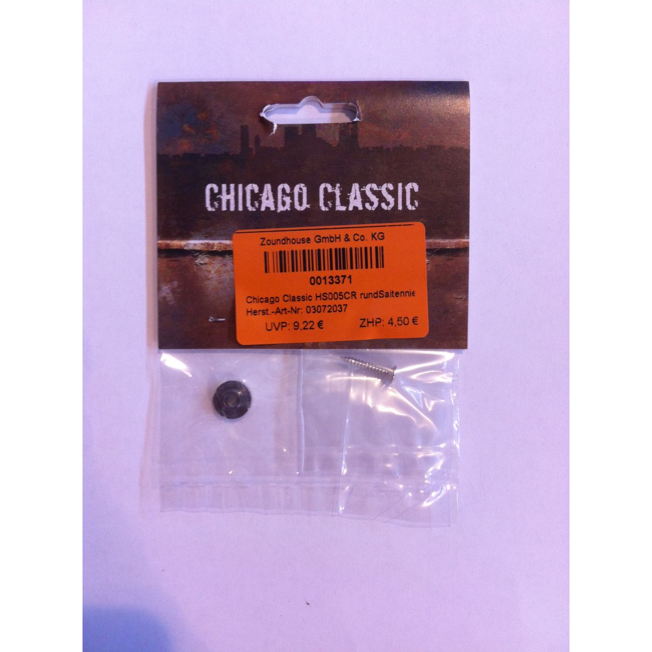 HS005CR rund Saitenniederhalter, chrom, 10x5,3mm String Tree (SG732CR)