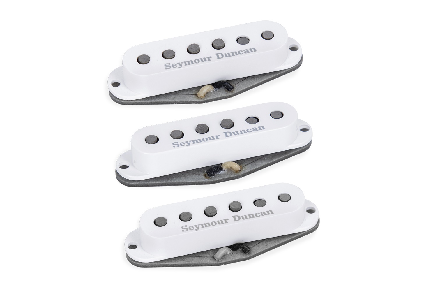 Psychedelic Strat - Pickup Set - White