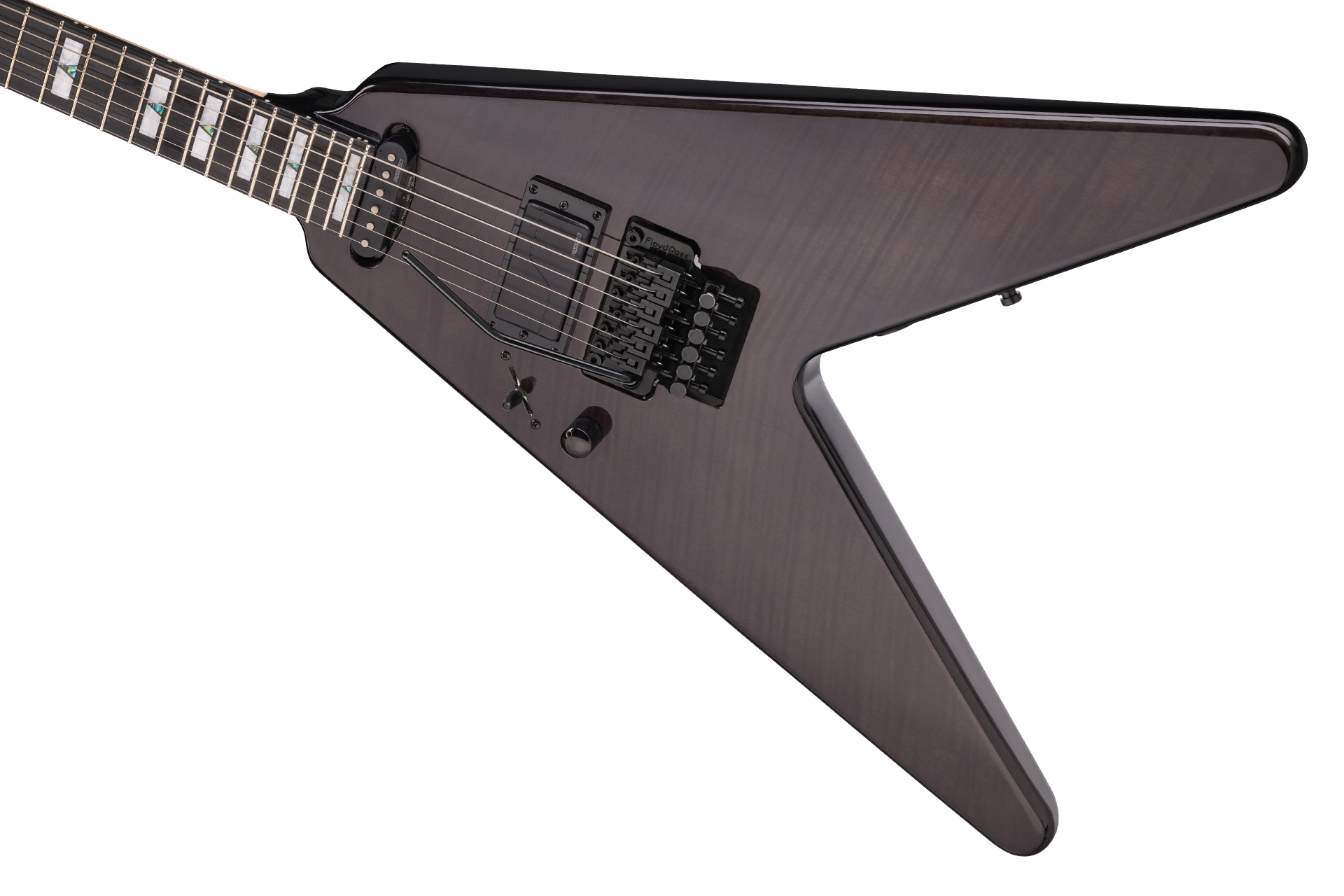Artist Line Breaker WH-1 - Nirvana Black Transparent High Polish E-Gitarre