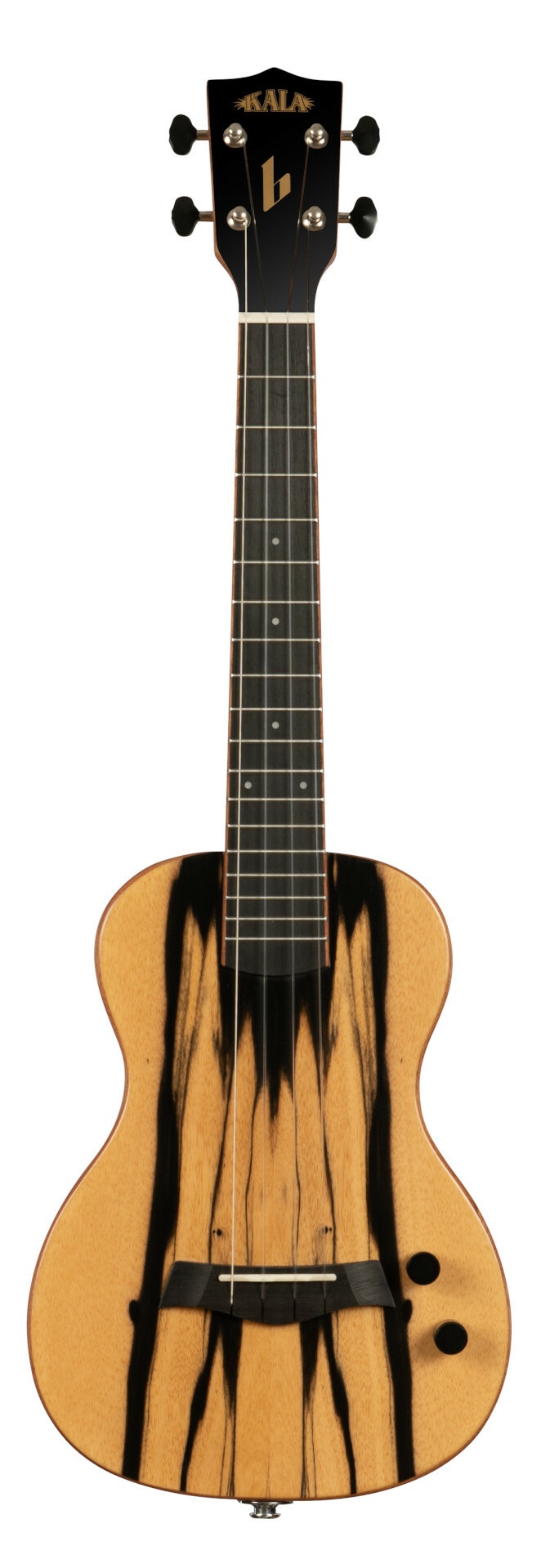 KA-SB-SUN-T - Solid Body Electric Sunny & The Black Pack Signature Tenor Ukulele, with Bag