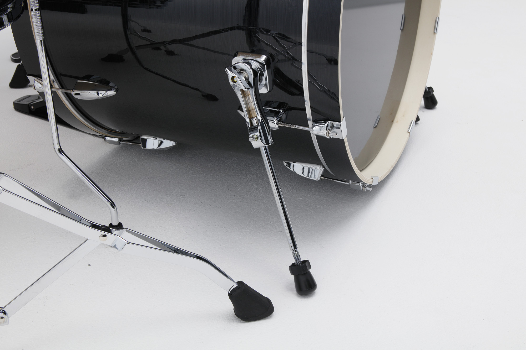 IP52H6W Imperialstar Drum Set 5 teilig - Hairline Black + Hardware