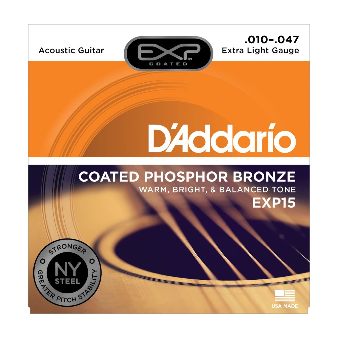 EXP15 Gitarrensaiten Satz 010-047 - Extra Light