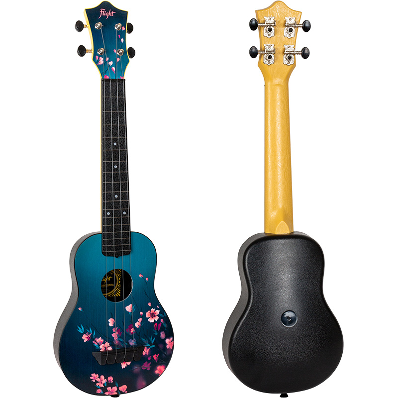 TUSL32 Sakura Concert Scale Soprano Travel Ukulele