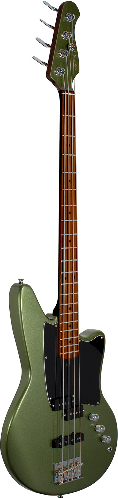 The Saint Onyx Green 4-String E-Bass
