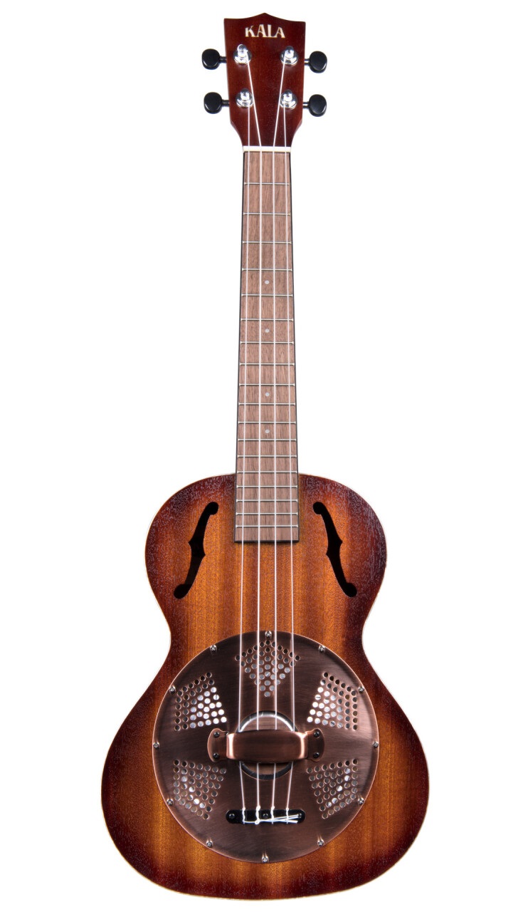 Tenor Resonator Ukulele Sunburst Brass Resonator "B-Stock"