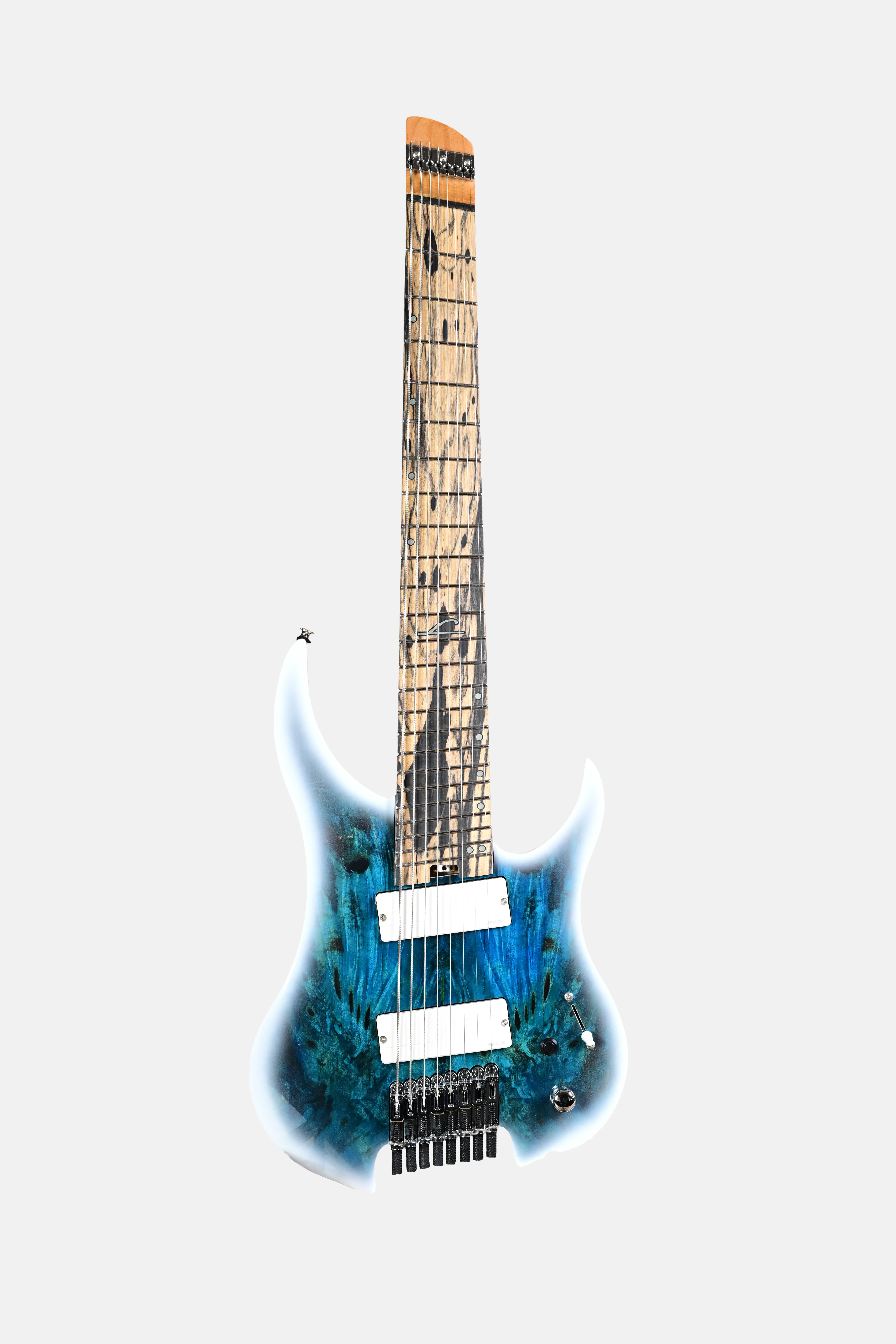 Ghost Overdrive 8-String Multiscale Arctic Burst E-Gitarre
