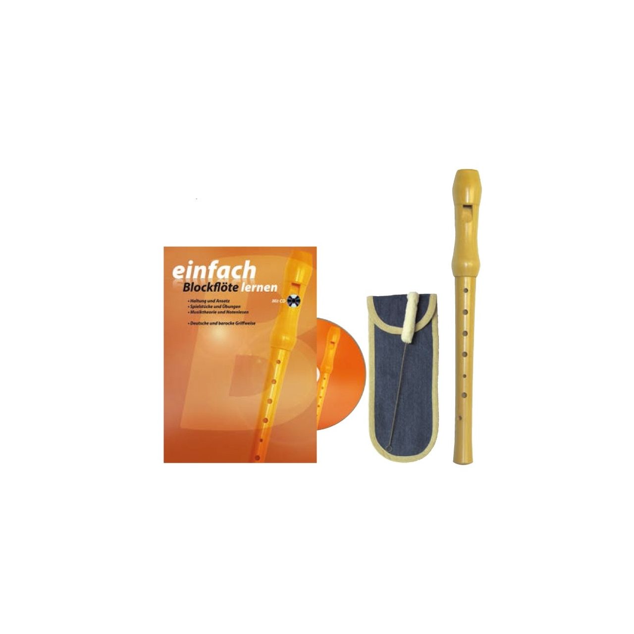 Holz Blockflöten-Set dt. Griffweise Holz Blockflöten-Set dt. Griffweise