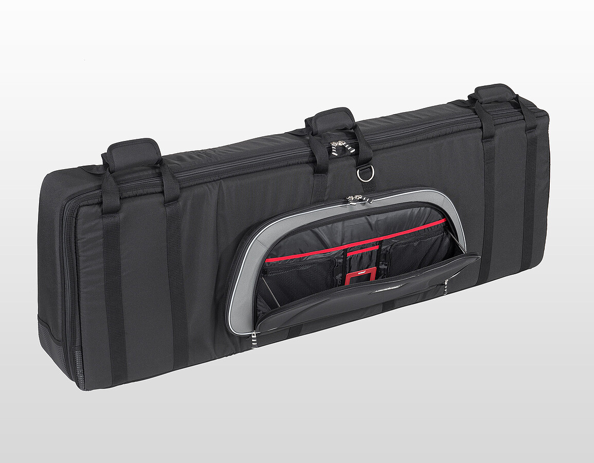 Professional Bag für Keyboard mit Rollen 138x37x16 cm