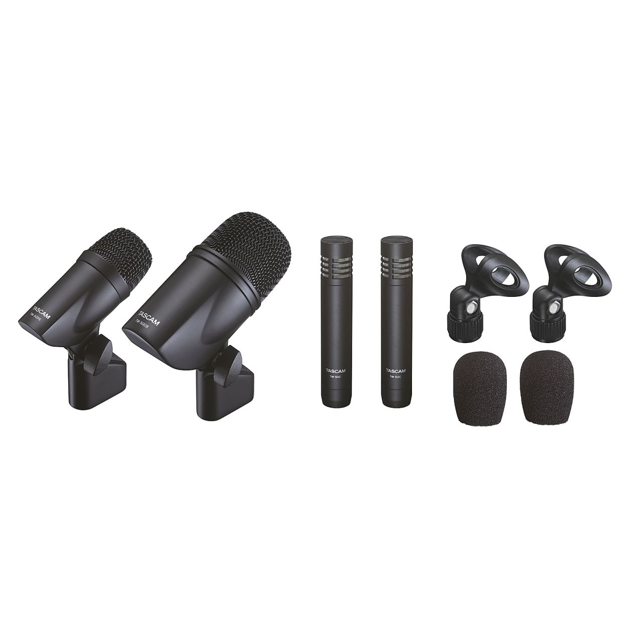 Tascam TM-Drums Mikrofon-Set für Schlagzeug 