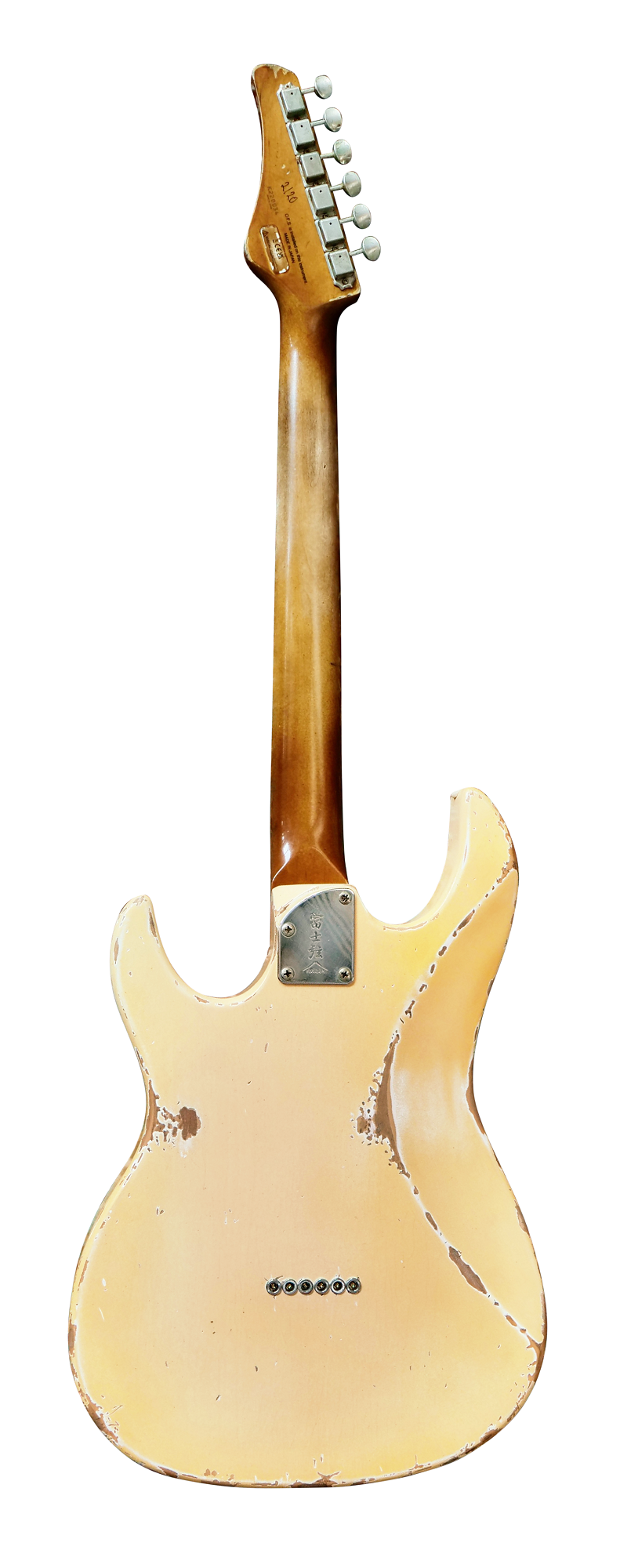 Odyssey, Lindy Fralin HSS Pickups, Hangover White