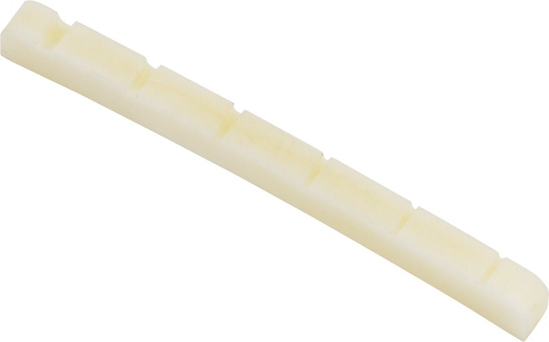 Pre-Slotted Genuine Bone Nut For Electric Guitar 9.5" Radius