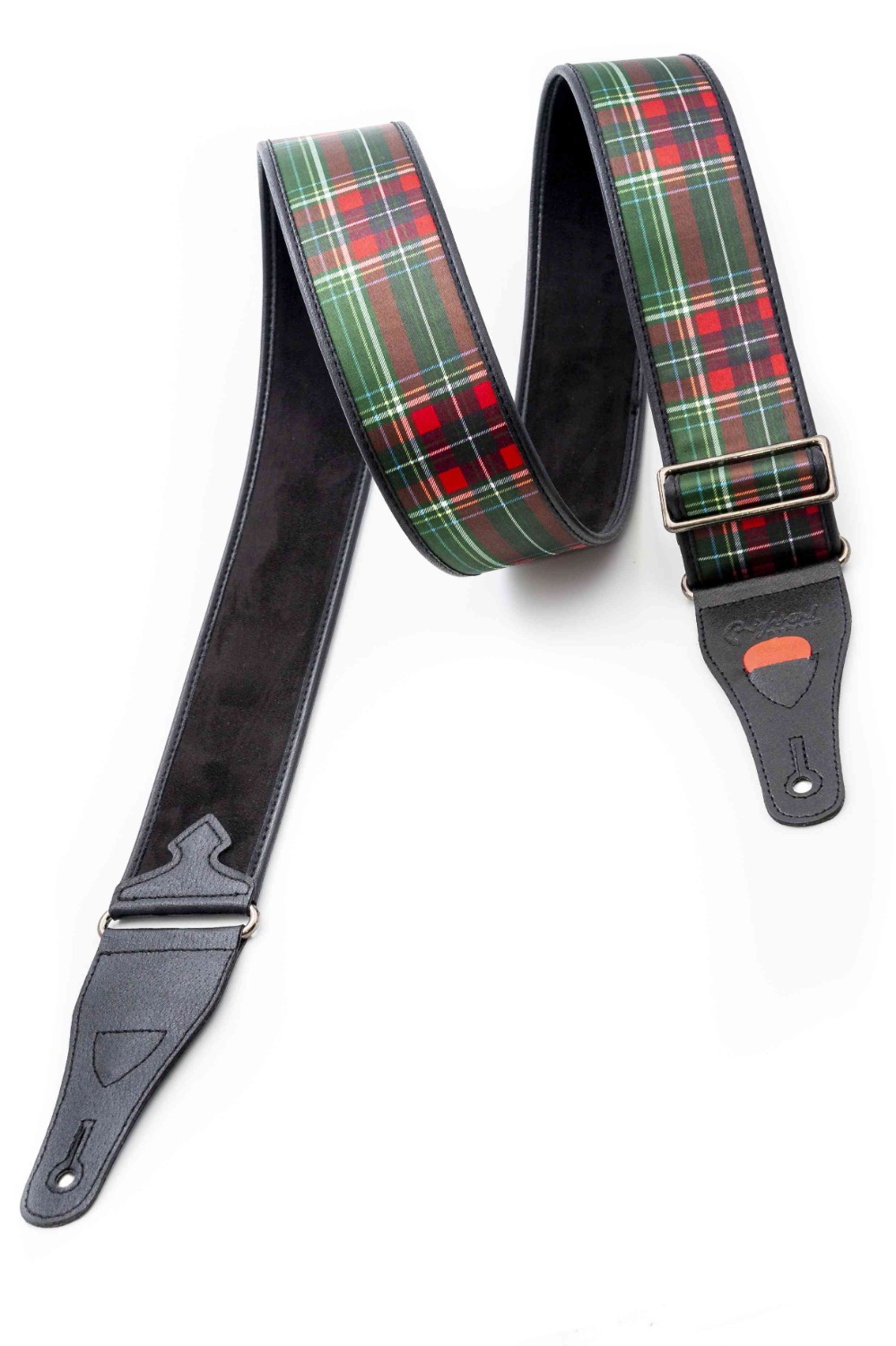 Tartan Green Guitar Strap