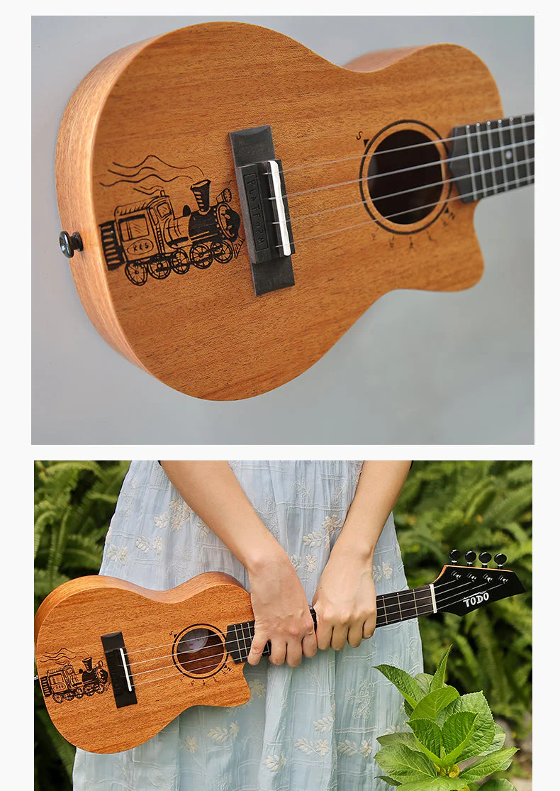 Concert Ukulele Journey Solid Mahogany