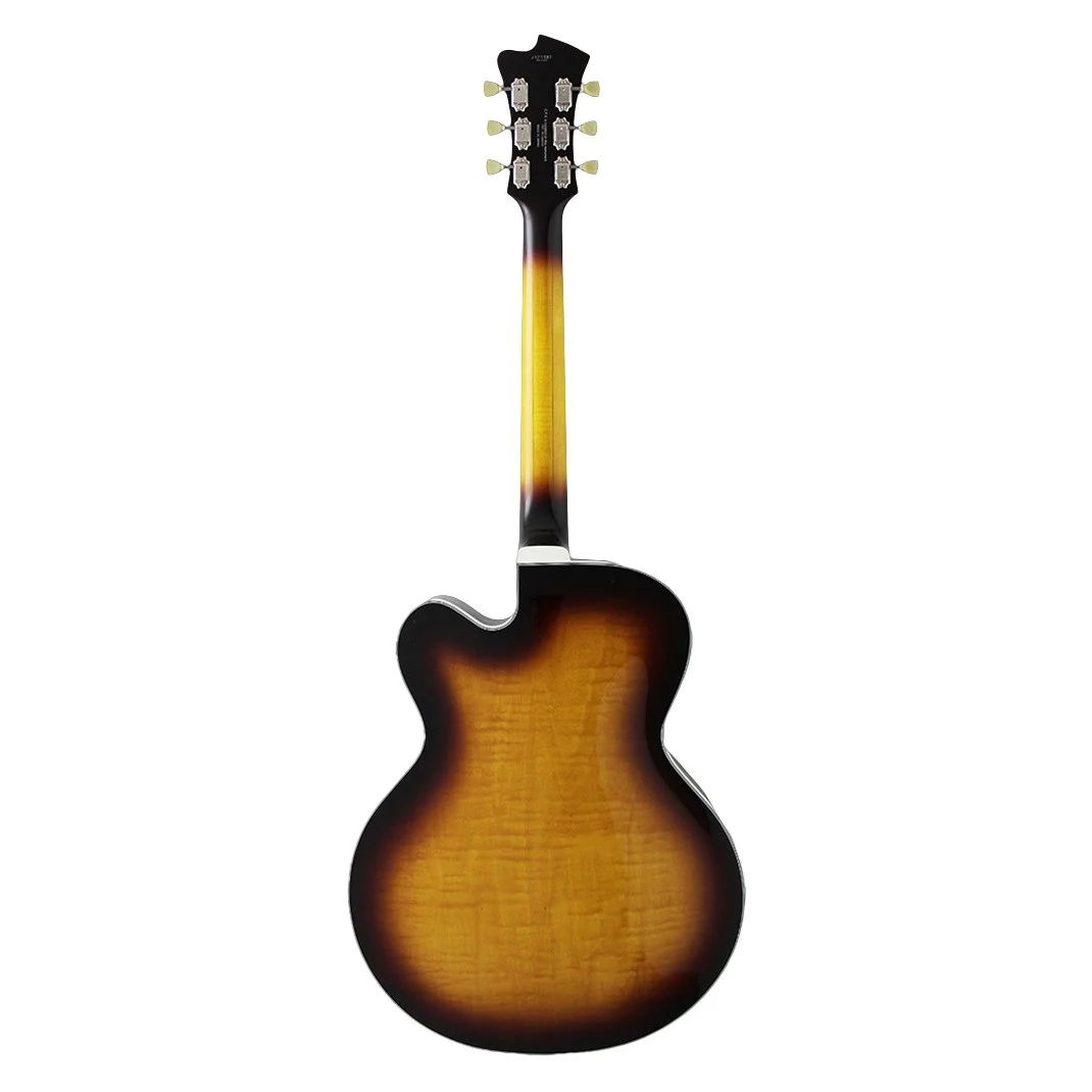 Masterfield Jazz Burst - Hollowbody E-Gitarre