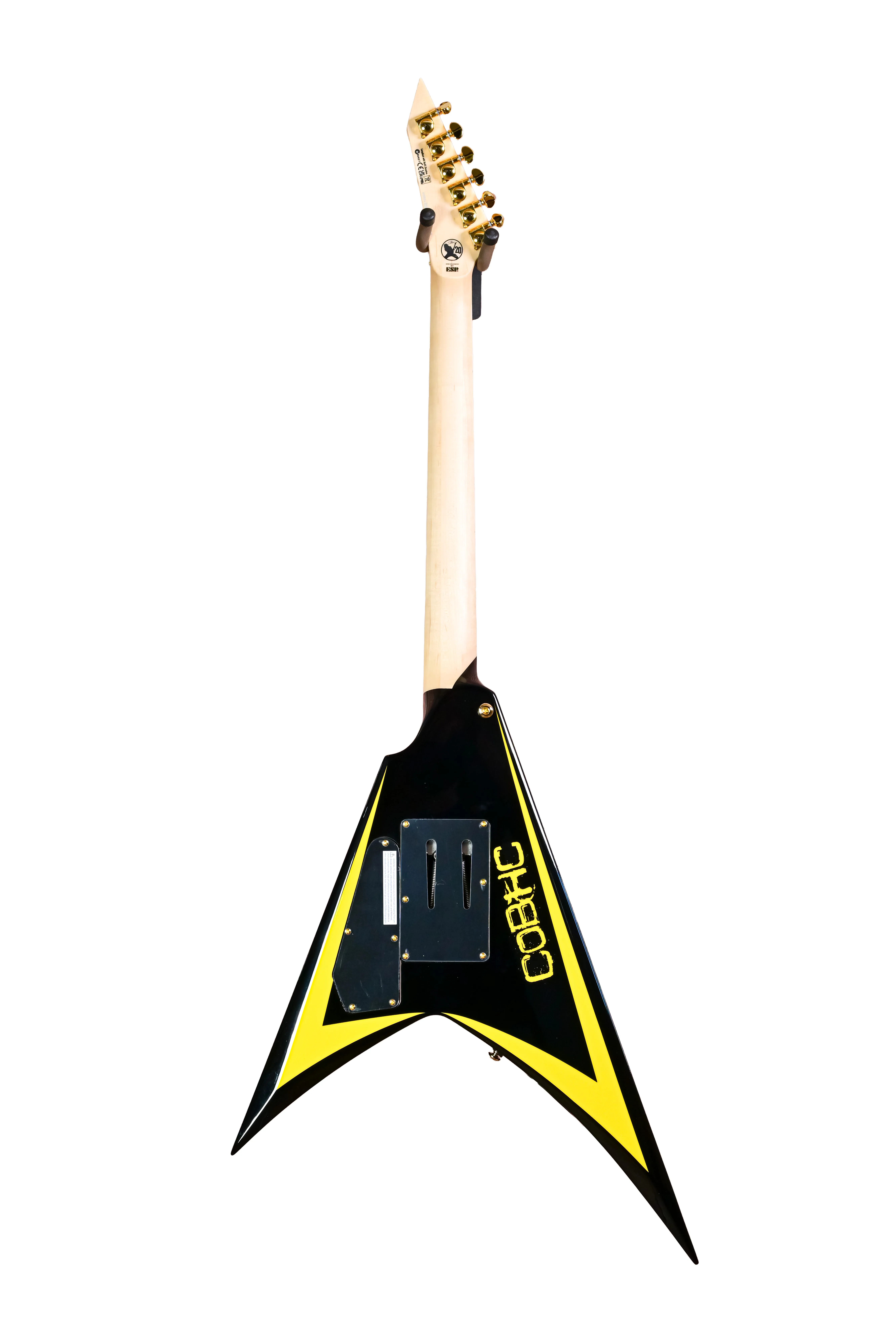 ESP LTD Alexi Laiho Arrowhead SE 20th Anniversary Rückseite der Kopfplatte