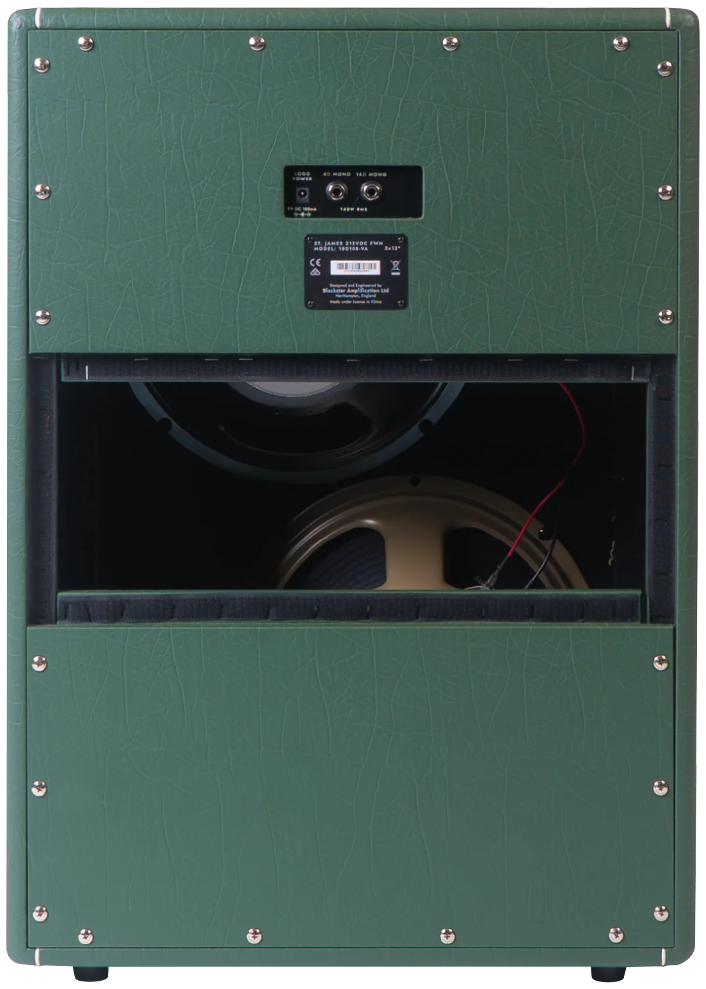 St. James JJN 212VOC 2x12 Cab, Racing Green