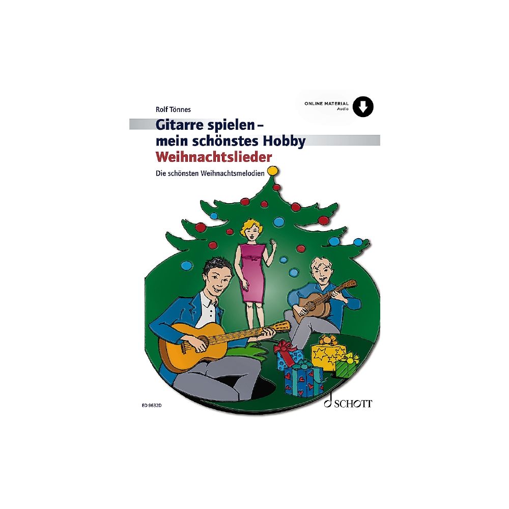 Weihnachtslieder - 1-3 Gitarren + Online Material