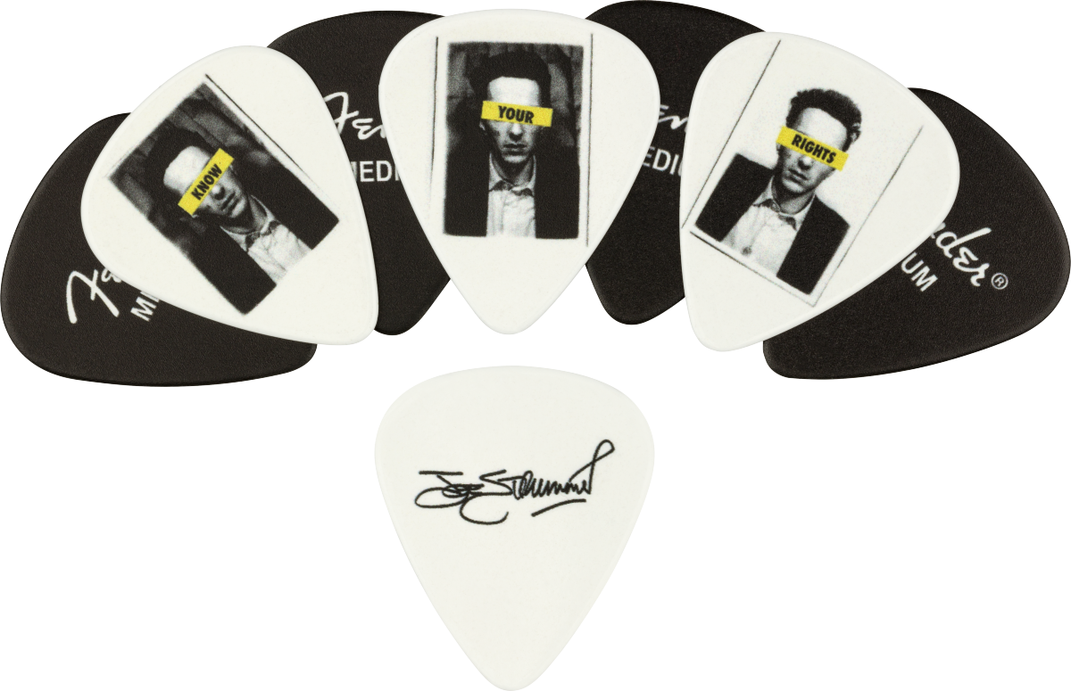 Joe Strummer Pick Tin, Medium (8)
