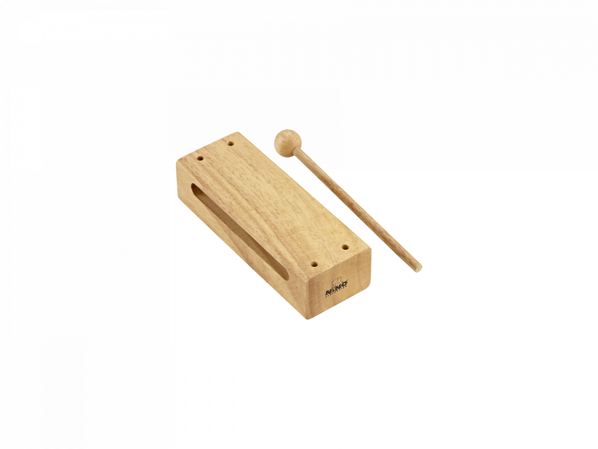 Wood Block NINO22 – Percussion Holzblock mit Beater