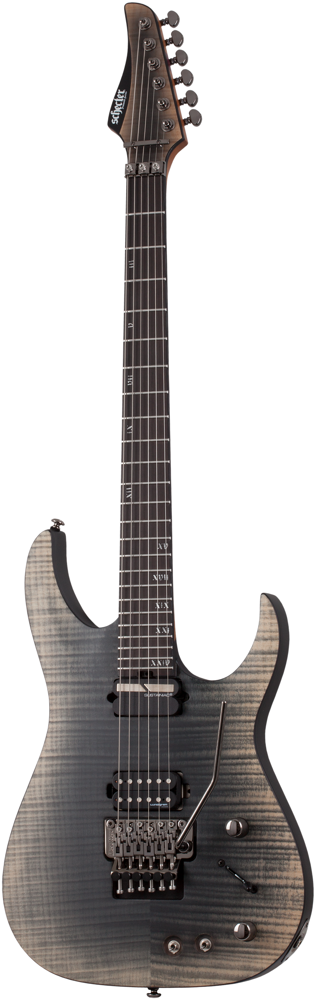 Banshee Mach 6 FR S Fallout Burst E-Gitarre
