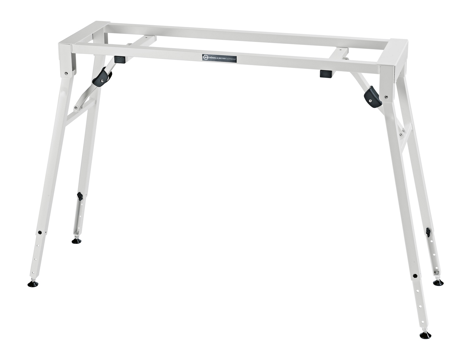 18953 Stagepiano-Klapptisch - reinweiß