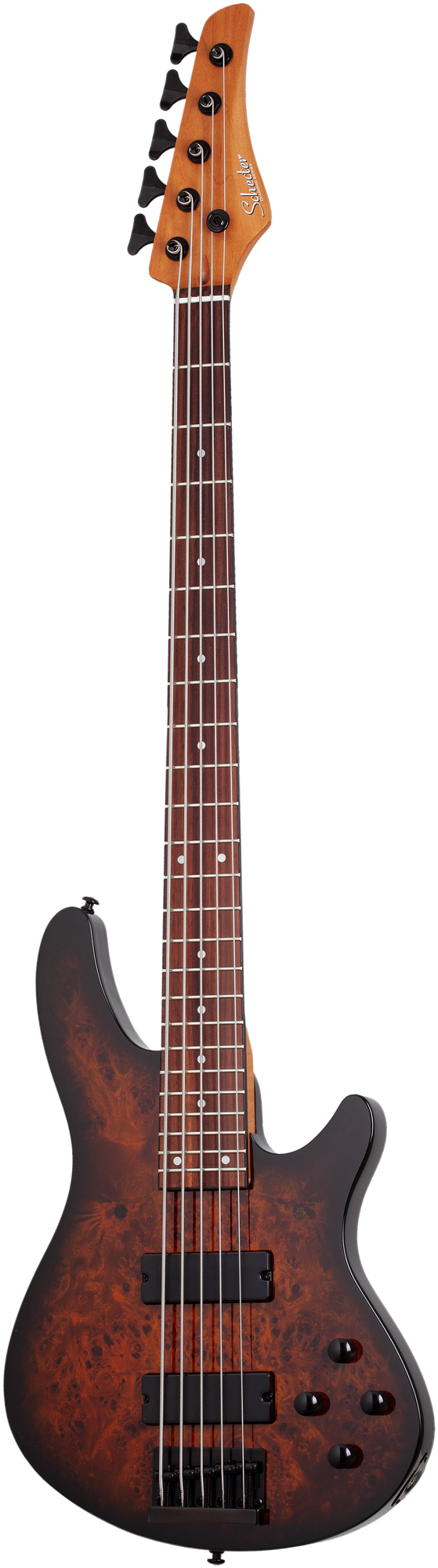 C-5 Standard Bass Tobacco Burl
