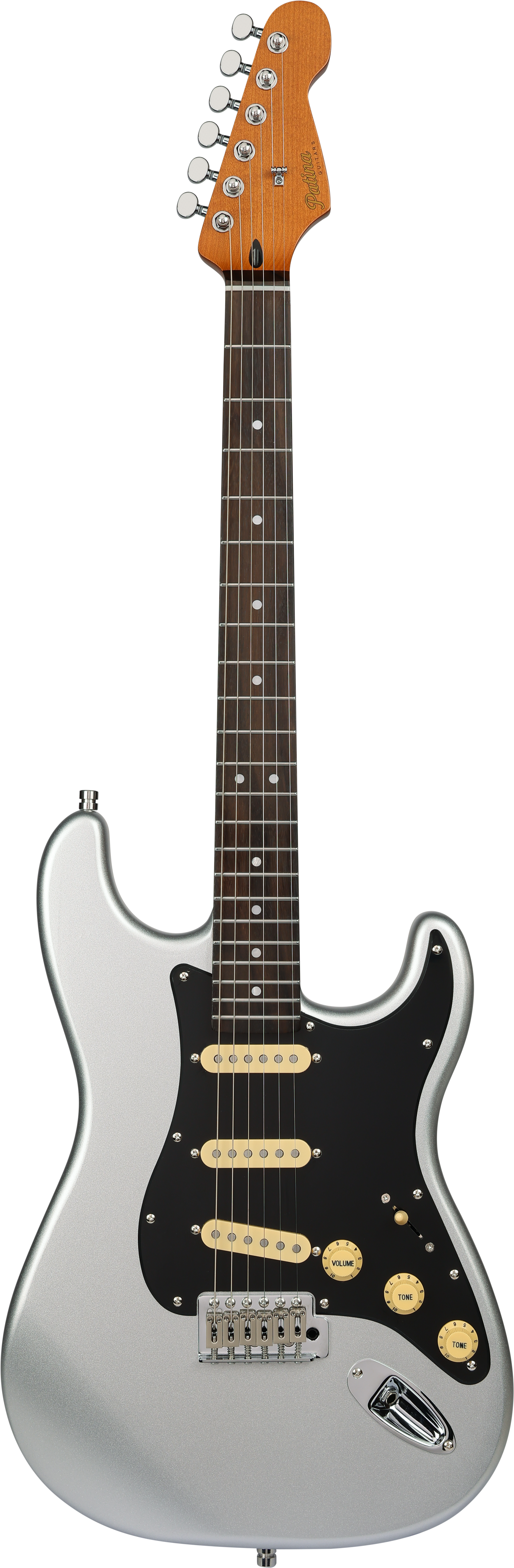 PS-3 Silver SSS ST-Style E-Gitarre