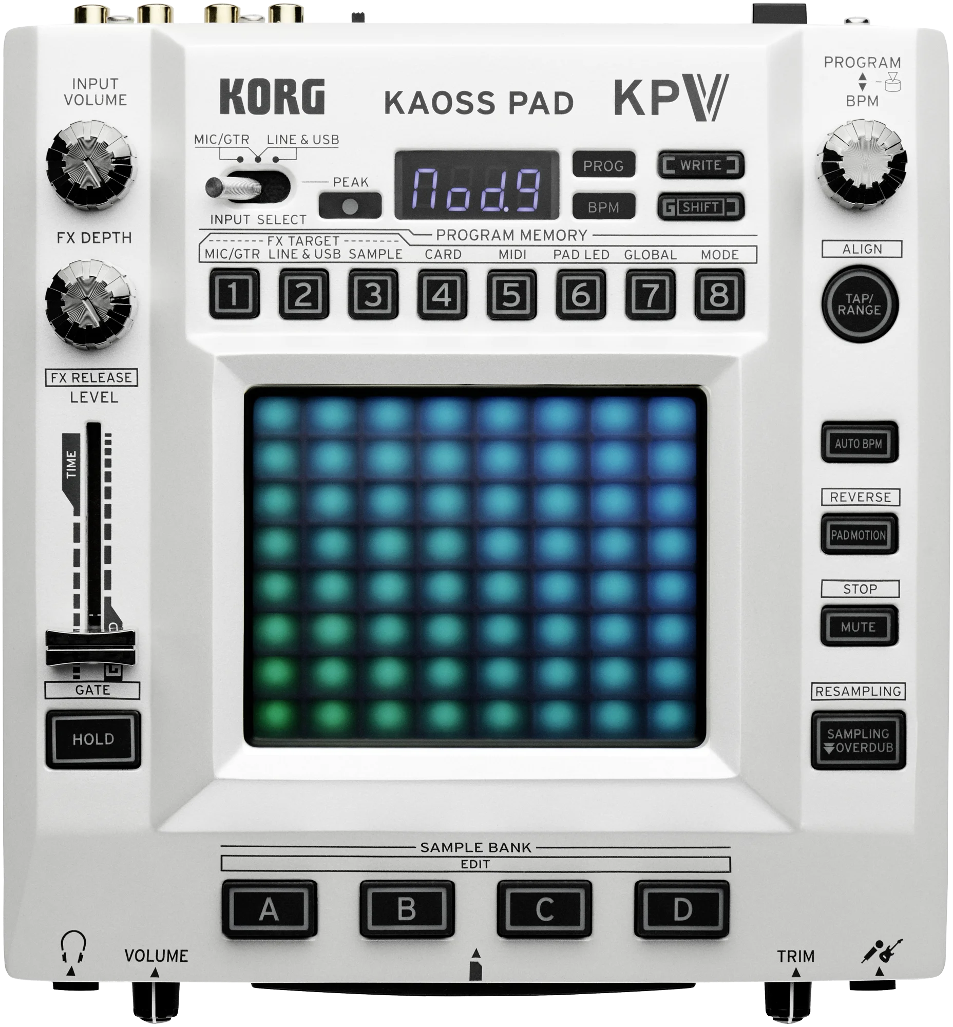 Korg Kaoss Pad V Effektgerät Vorderansicht