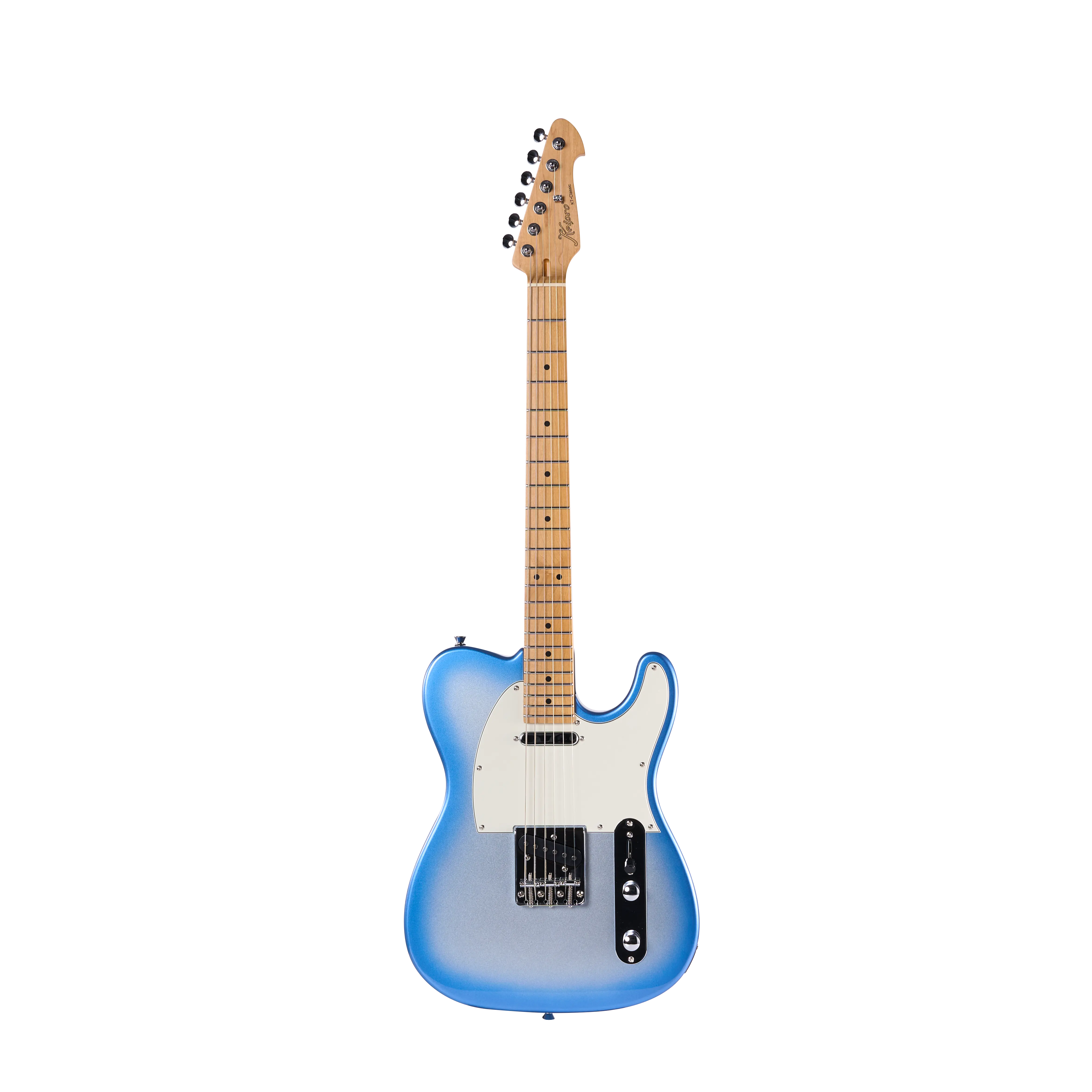 KT-Classic Maple Metallic Blue E-Gitarre